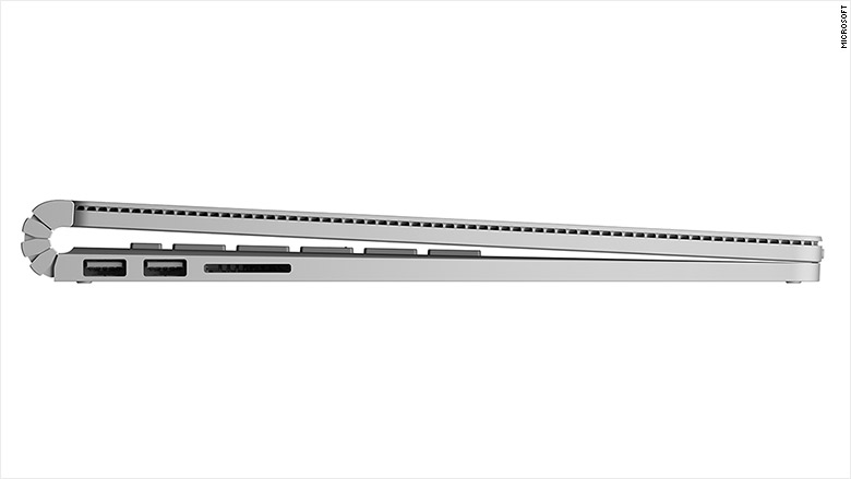 microsoft surface book side view