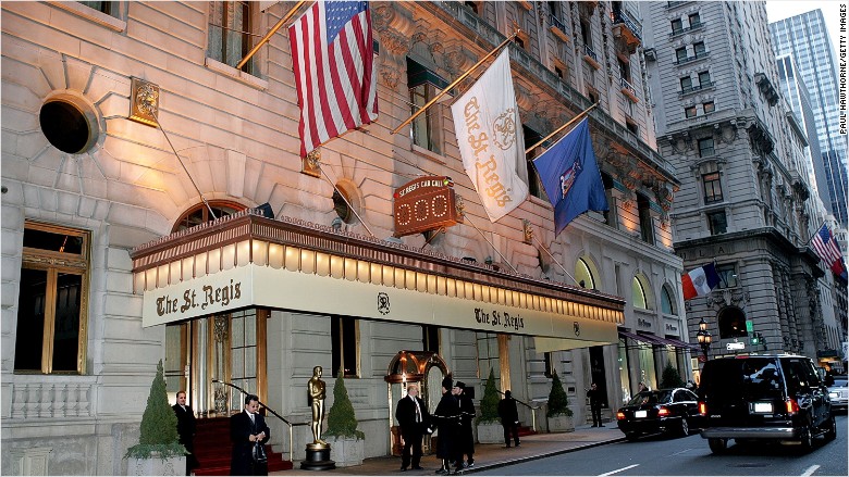 St. Regis hotel New York City