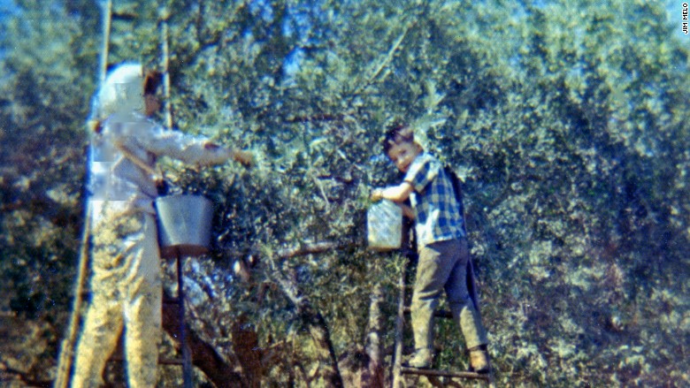 jim melo child photo fruit