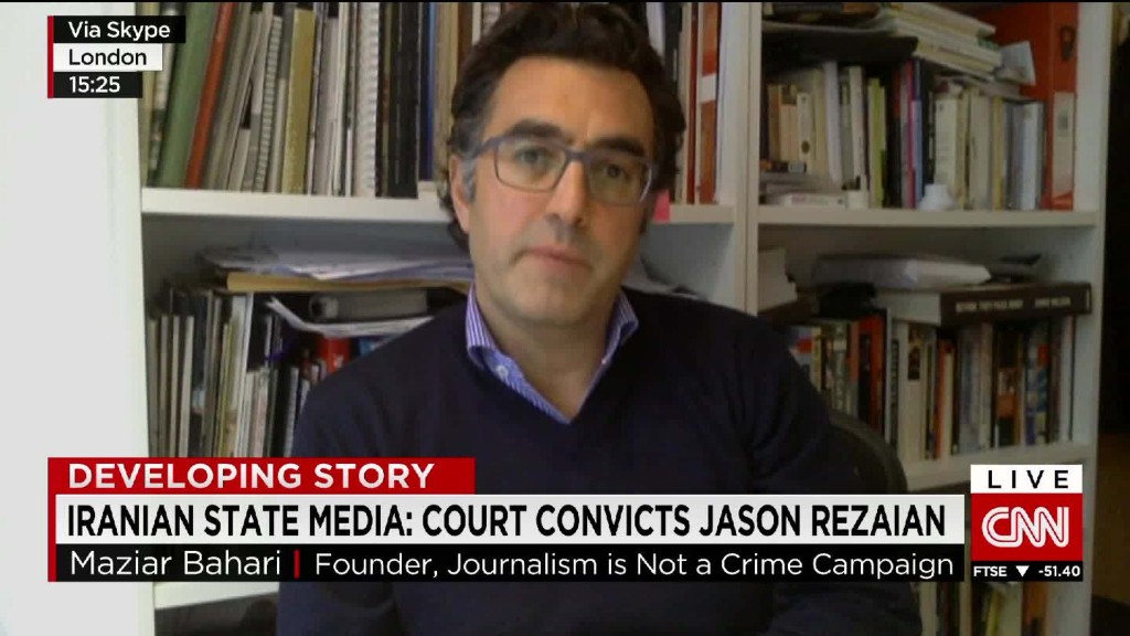 Journalist recounts his time in Iranian prison