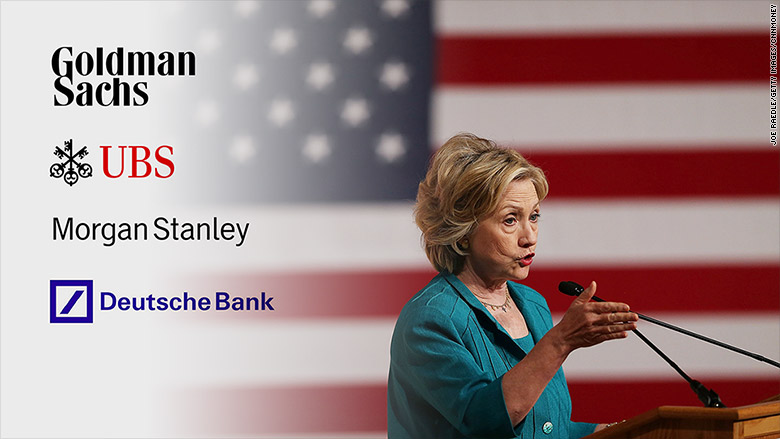 hillary wall street banks