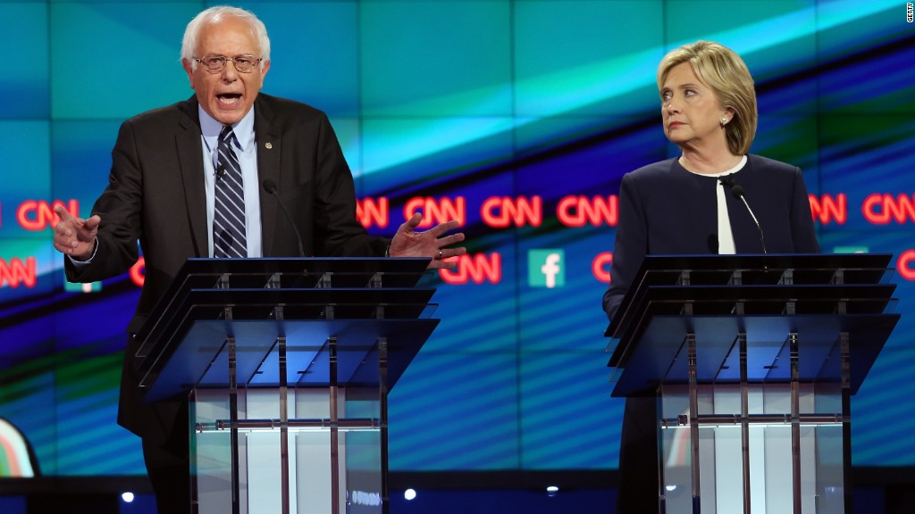 Dem debate puts middle class front and center