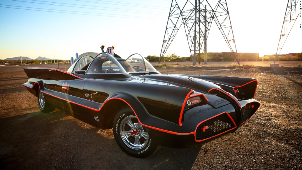 Driving the one and only, original Batmobile