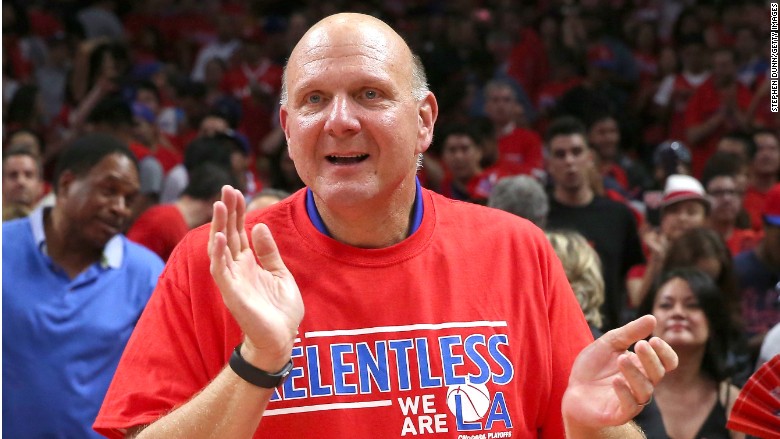 steve ballmer clippers