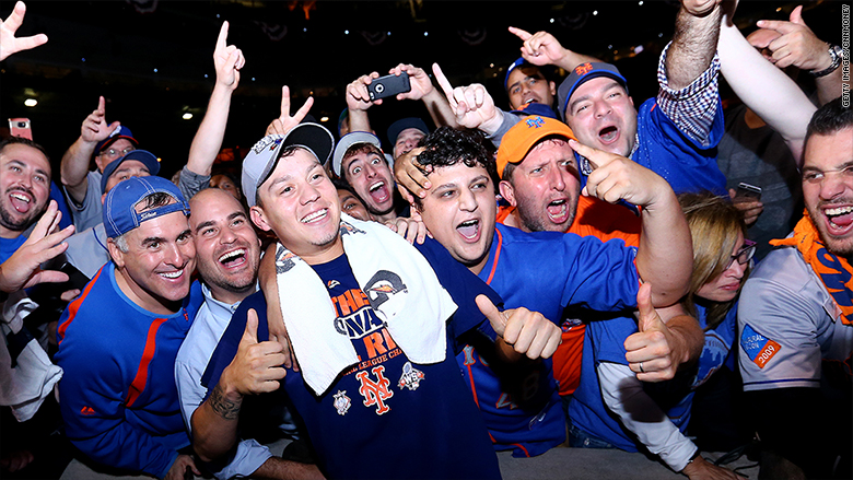 mets celebration