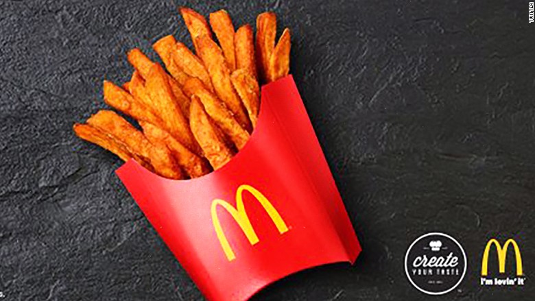 mcdonalds sweet potato fries