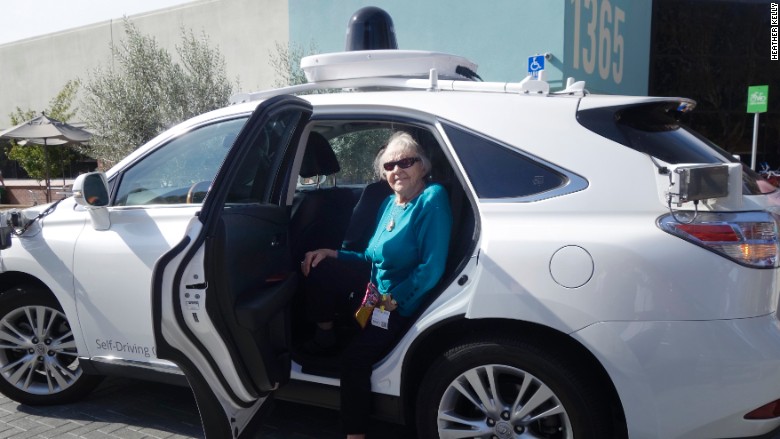 Google Olive car