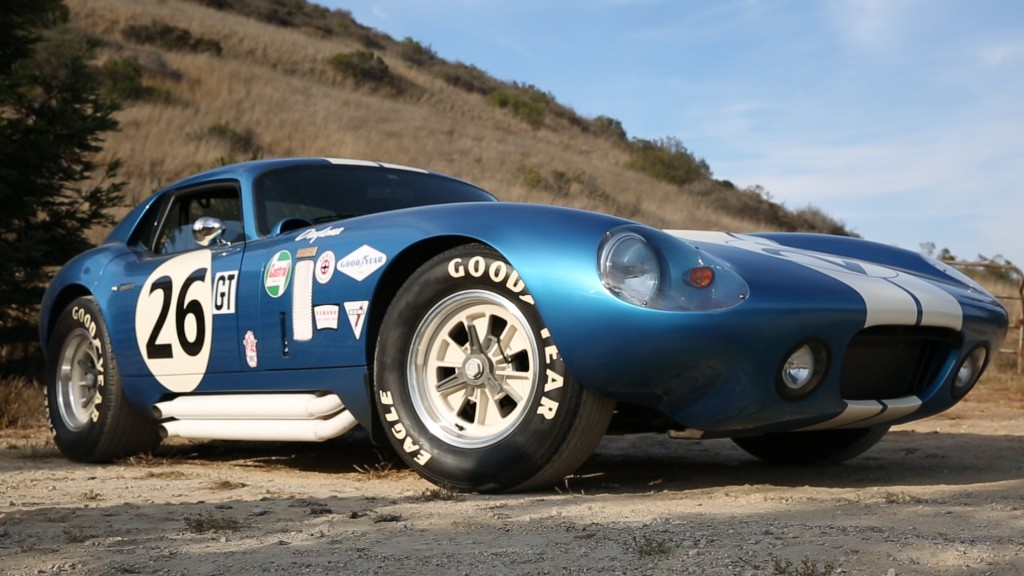 The historic Shelby Daytona Coupe