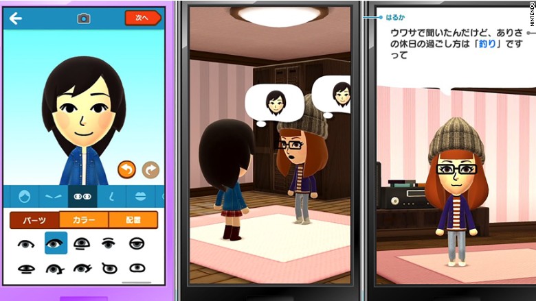 nintendo smartphone miitomo