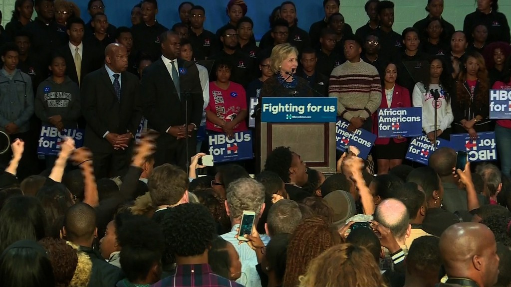 Black Lives Matter protest interrupts Clinton rally