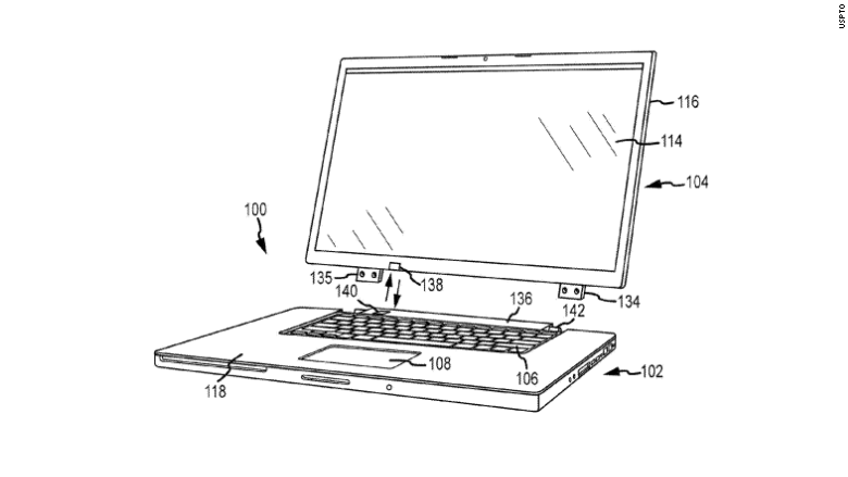 apple mac patent monitor