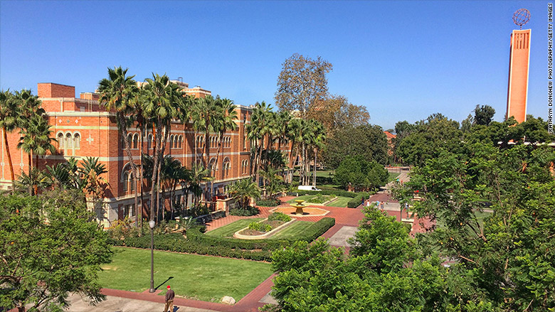 10 most expensive colleges university of southern california 2015