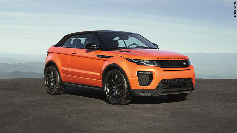 range rover evoque convertible