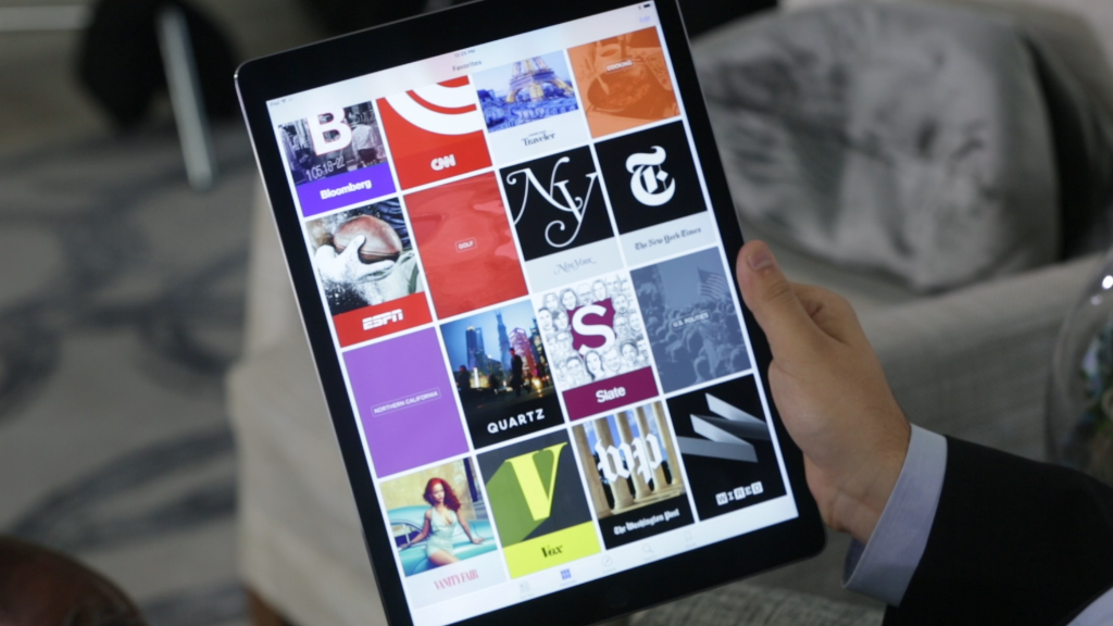 Exclusive: Apple's Eddy Cue shows off iPad Pro