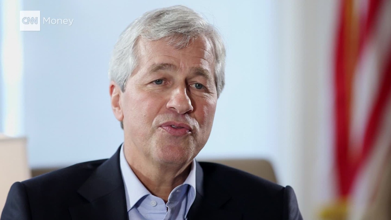 CEO Jamie Dimon on the banking business Video Investing
