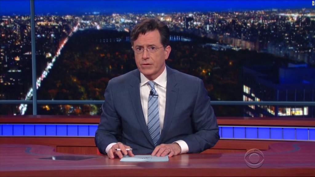 Colbert and Maher address Paris attacks