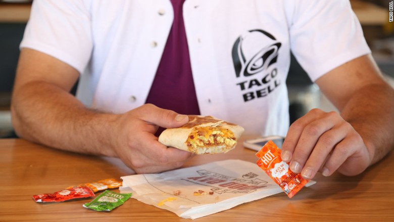 taco bell egg breakfast