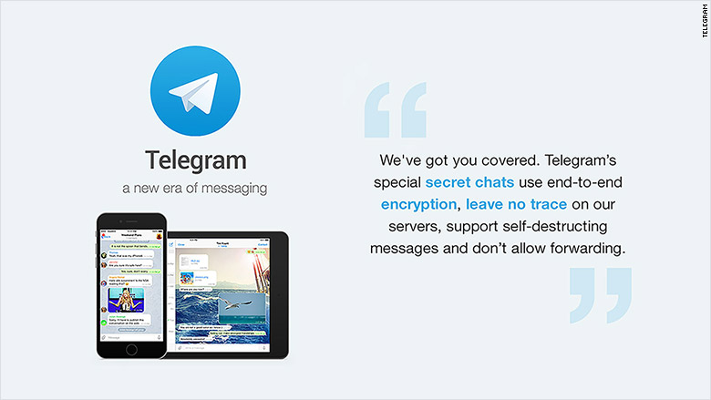 isis telegram