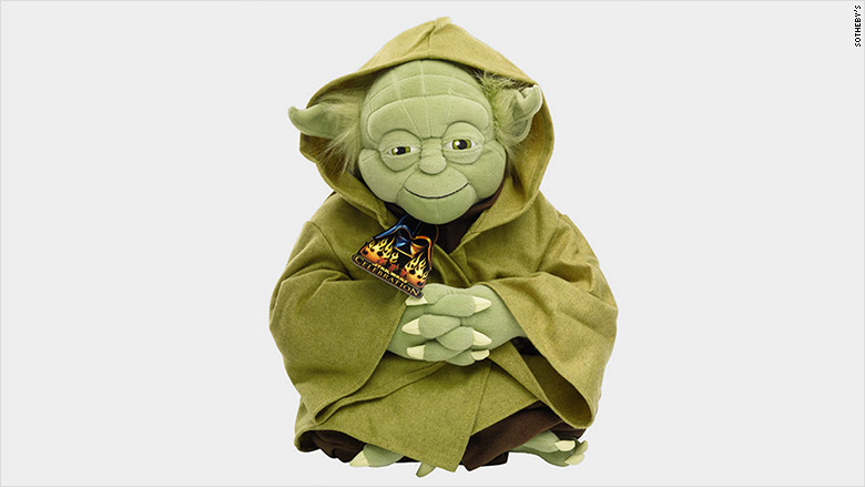 big yoda stuffed animal