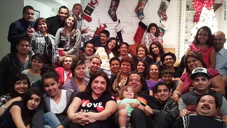 nathalie huerta family christmas