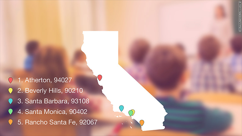 ca school map