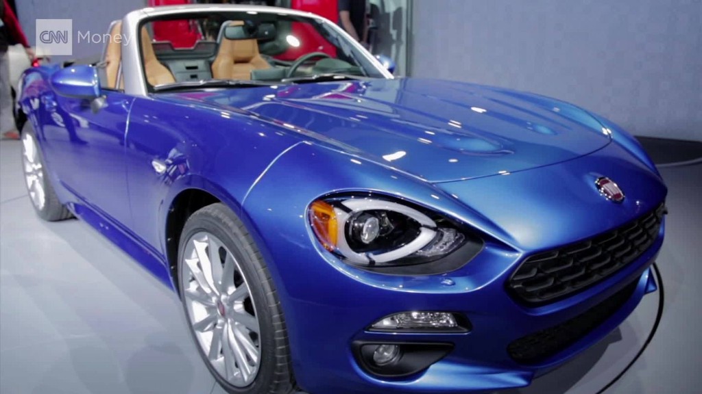 Fiat revives the 124 Spider