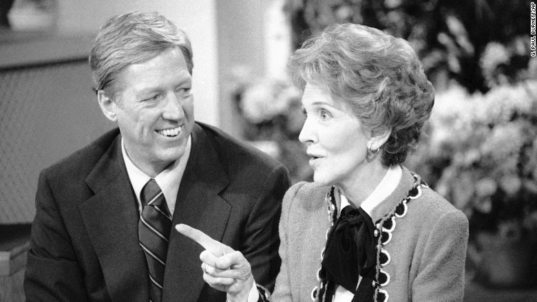 gma history nancy reagan