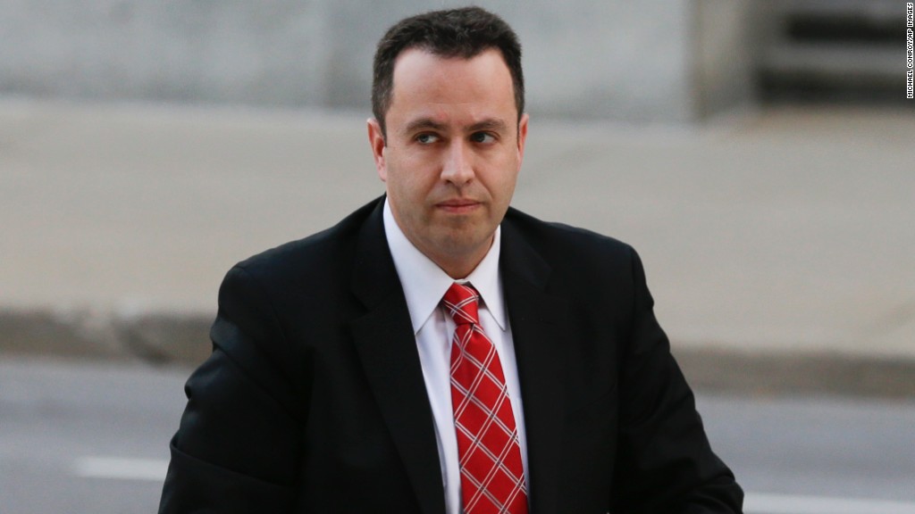 Jared Fogle gets 15 years in child-sex case 