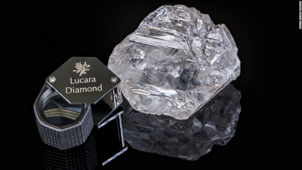 Huge diamond is second biggest ever found