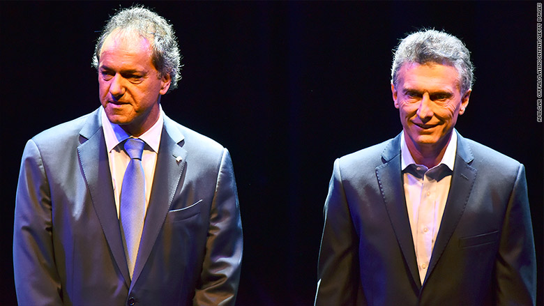 Daniel Scioli Mauricio Macri