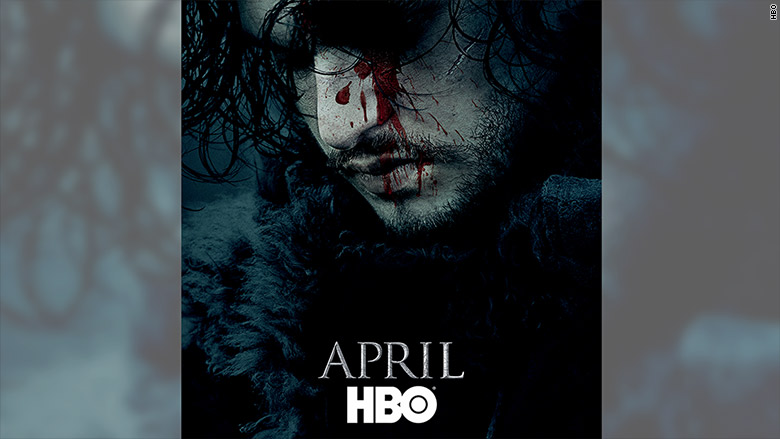 jon snow april hbo