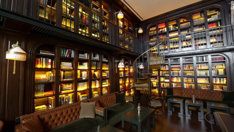 The Library At The Nomad Hotel New York Coolest Hotel Bars For Business Travelers Cnnmoney