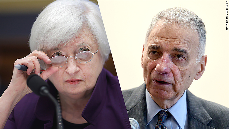 ralph nader janet yellen