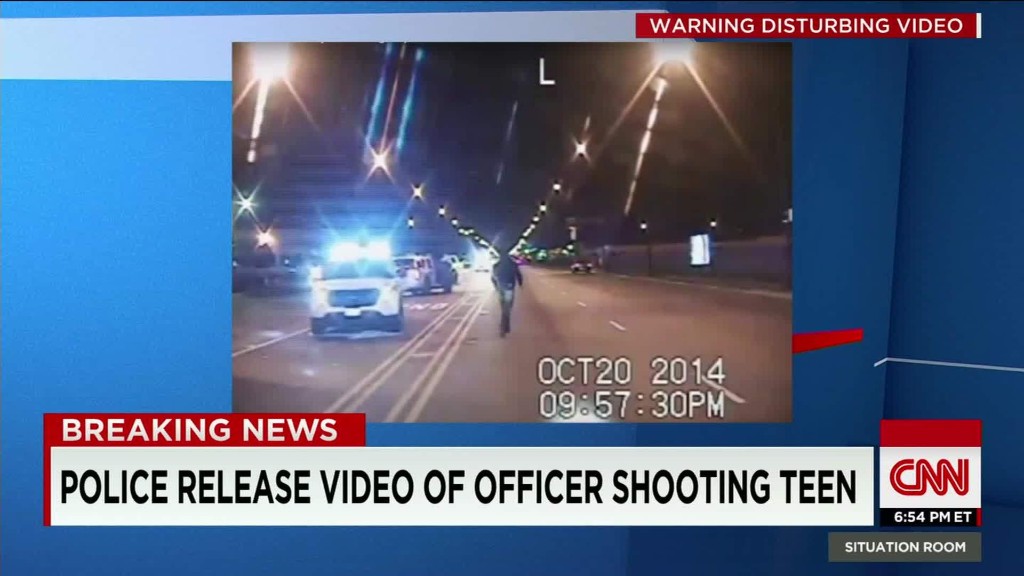 Police release video of Laquan McDonald's shooting