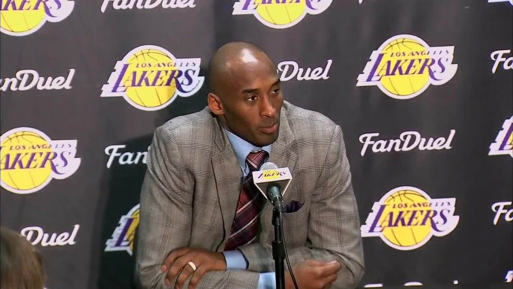 Kobe Bryant announces he will retire