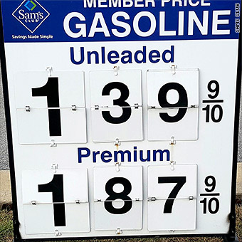 sam's club gas price medford ny