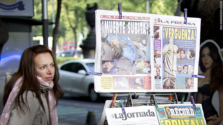 mexico city newstand 2