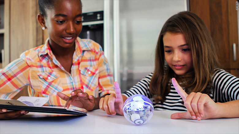 sphero sprk kids playing