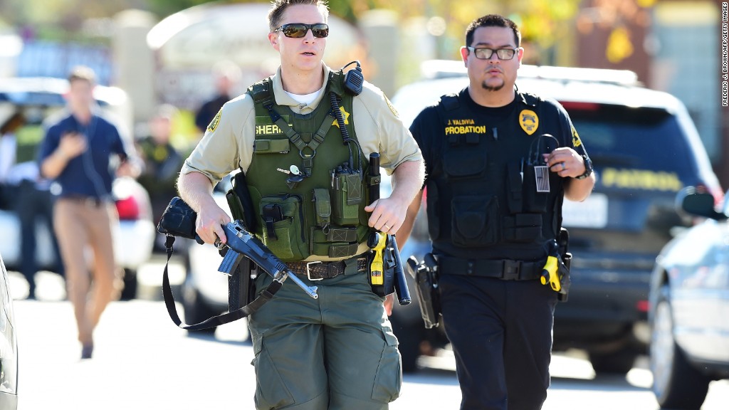 Timeline for San Bernardino mass shooting