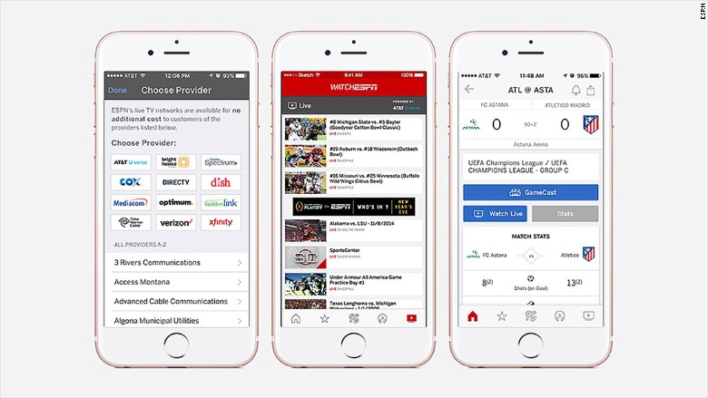espn app watch
