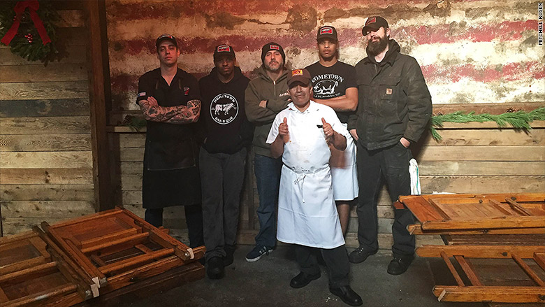 hometown barbecue staff