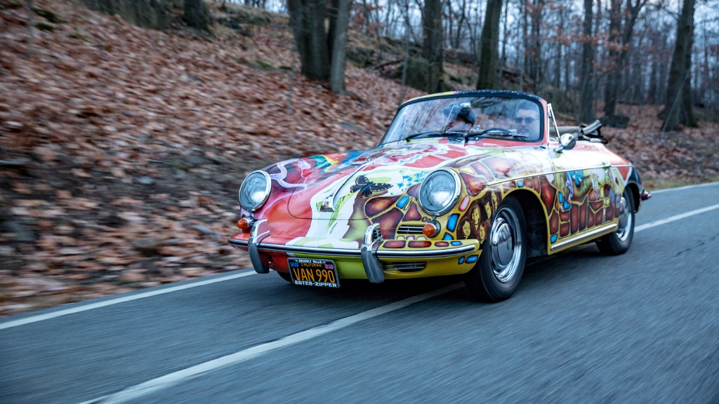 Driving Janis Joplin's psychedelic Porsche