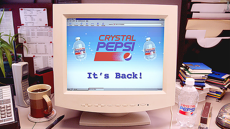 crystal pepsi computer