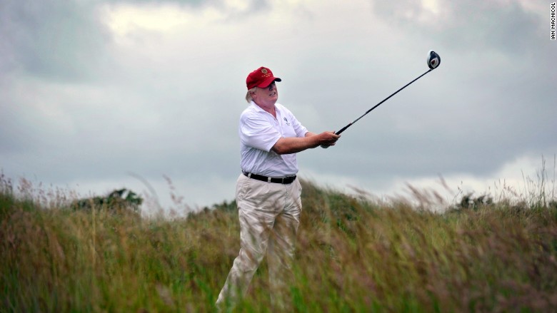 donald trump golf course scotland