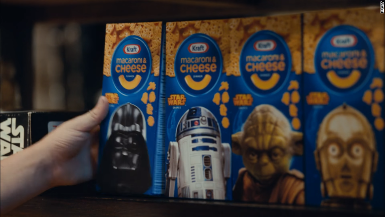 star wars ad mac and cheese