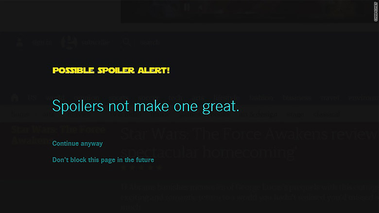 star wars spoiler extension