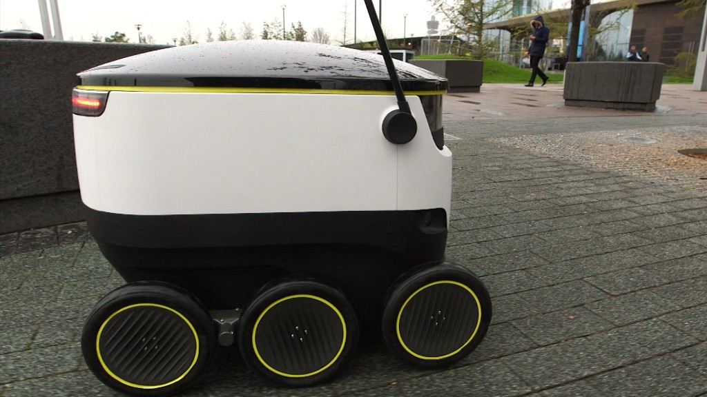 This robot will deliver your groceries