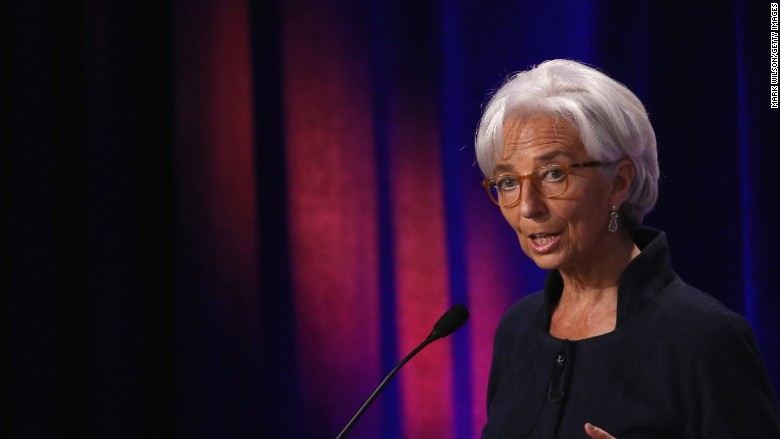 christine lagarde imf international monetary fund 