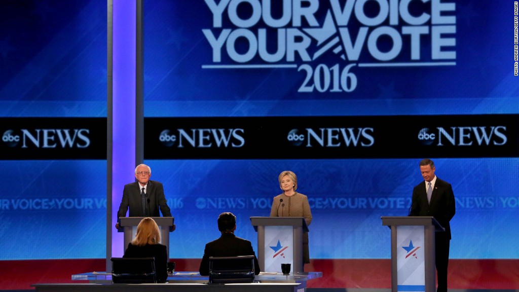 ABC's Democratic debate in two minutes