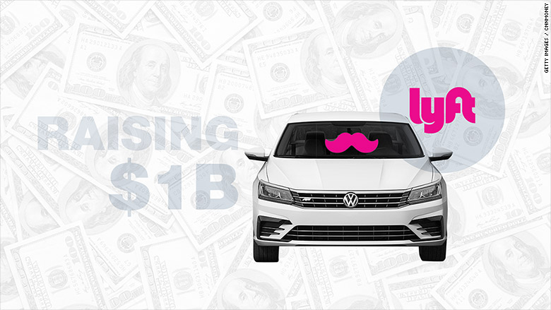 lyft funding raising 1 billion